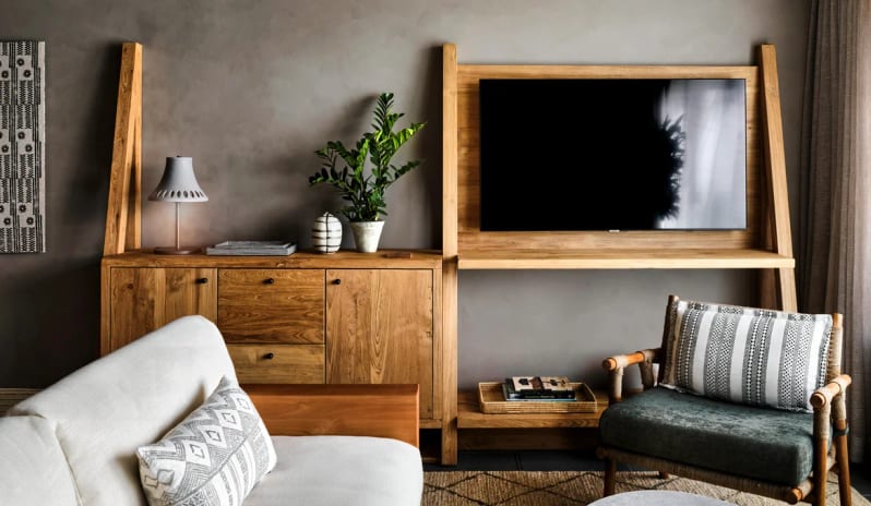 Ocean View Terrace King - Living area